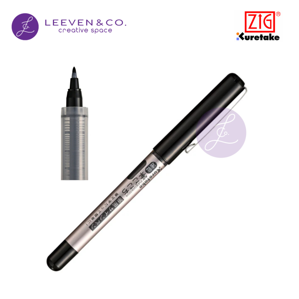 

ZIG KURETAKE FUDEGOKOCHI / QUICK DRY BRUSH BLACK QDLS1-10S