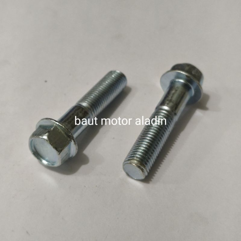 Baut Topi/Flange Bolt 14/M10x45mm Kunci 14