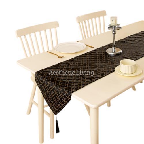 Taplak Meja Tamu Panjang Taplak Meja Tengah Table Runner Aesthetic Mewah Import
