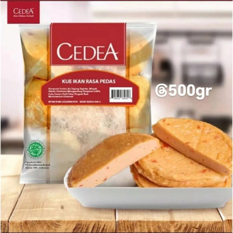 

Cedea Kue Ikan Pedas 500gr / Shabu shabu Kue Ikan / ikan pedas