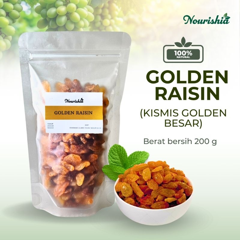 

Kismis golden 200gr / sweet golden Raisin