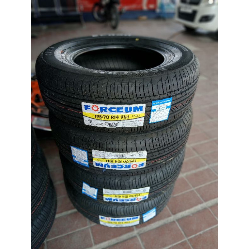 Ban mobil ukuran 195 70 r14 Forceum ecosa produksi terbaru BAN 195/70 R14