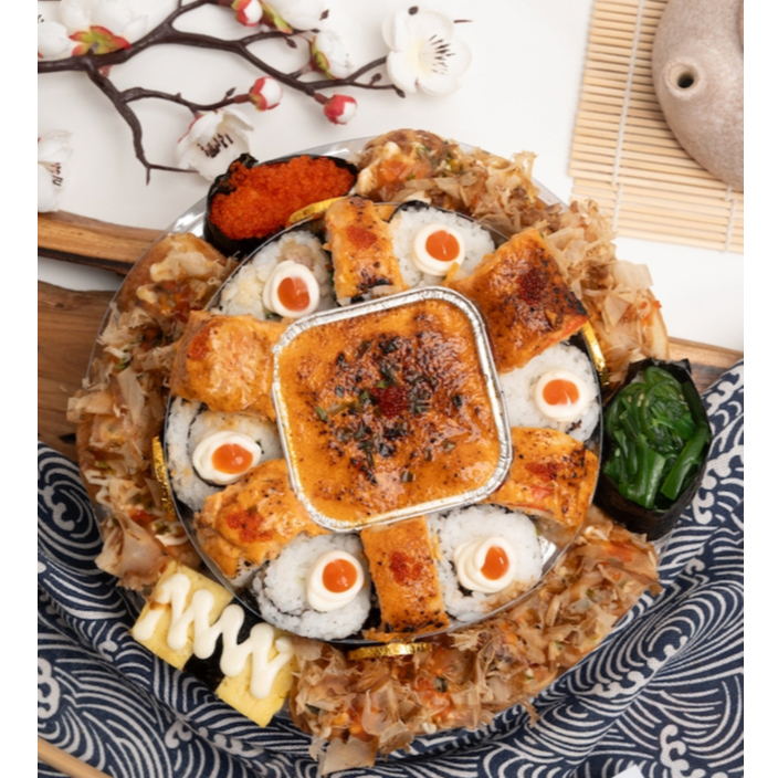 Sushi Birthday Cake