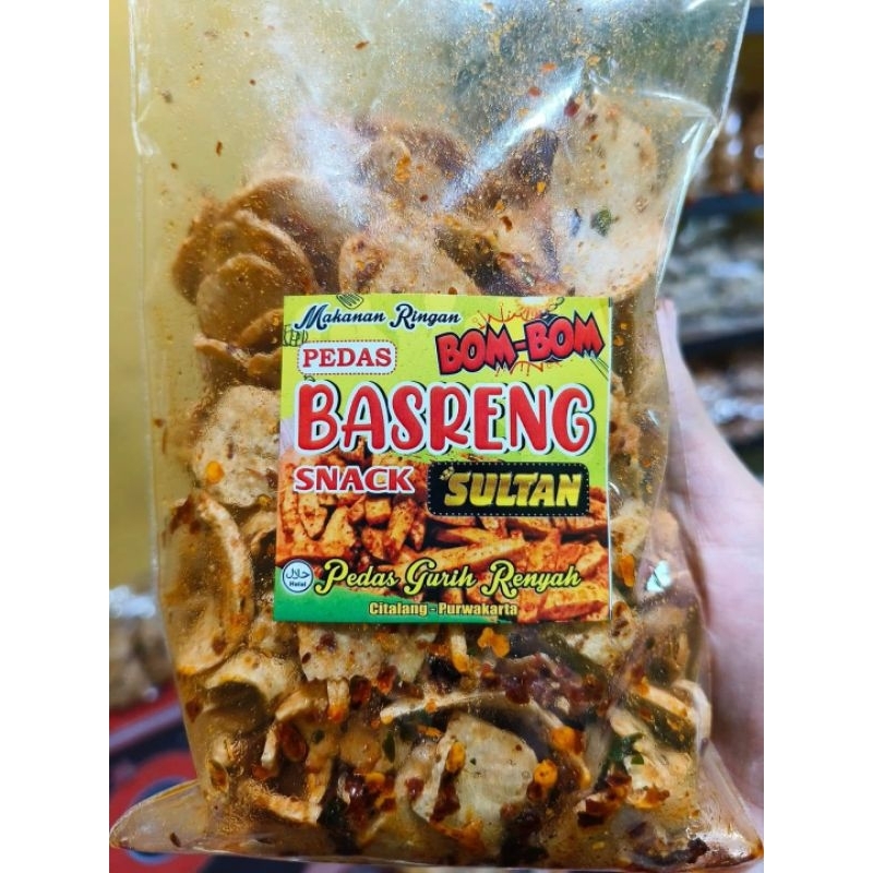 

basreng dan lumpia crispy