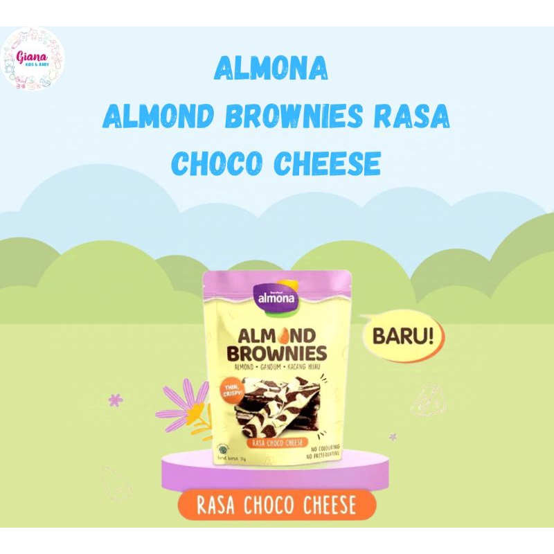 

Almona - Almond Brownies Rasa Choco Cheese