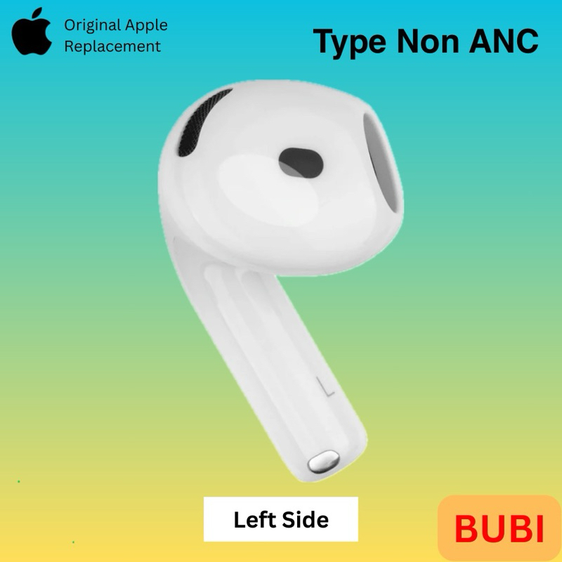 Airpods 4 non ANC original Apple sebelah kiri/left only earpiece