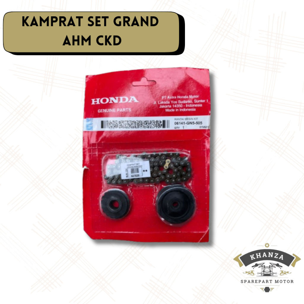 KAMPRAT SET GRAND AHM CKD // KAMPRAT RANTAI KETENG SET HONDA GRAND AHM CKD