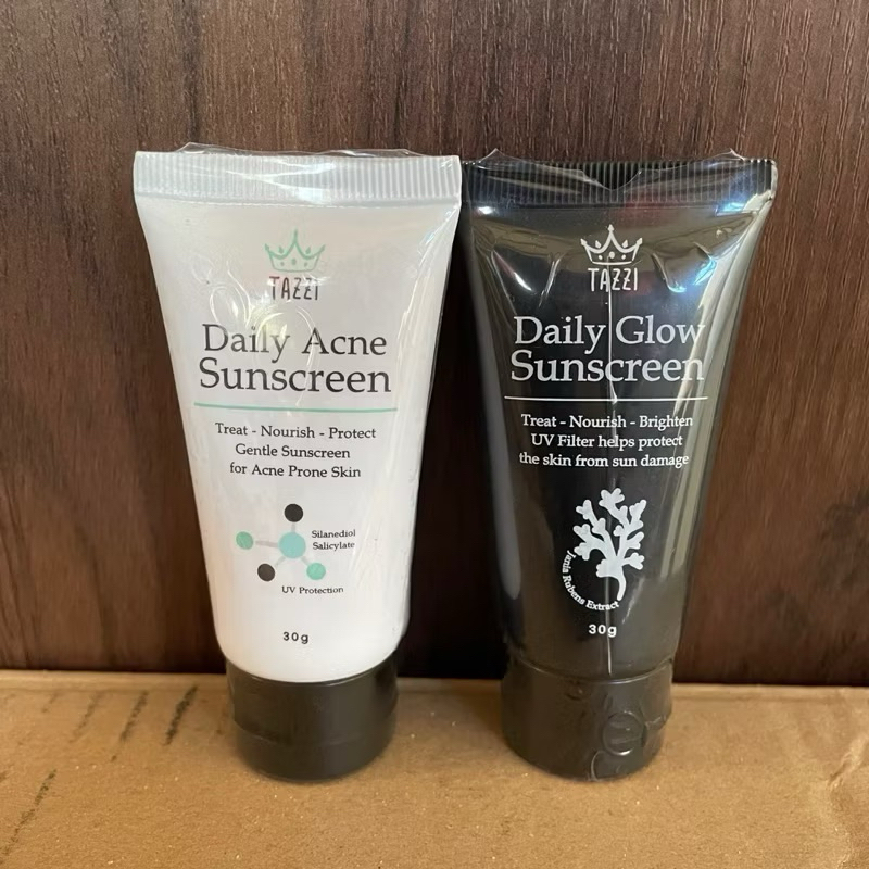 SUNSCREEN TAZZI | TAZZI DAILY GLOW / ACNE SUNSCREEN