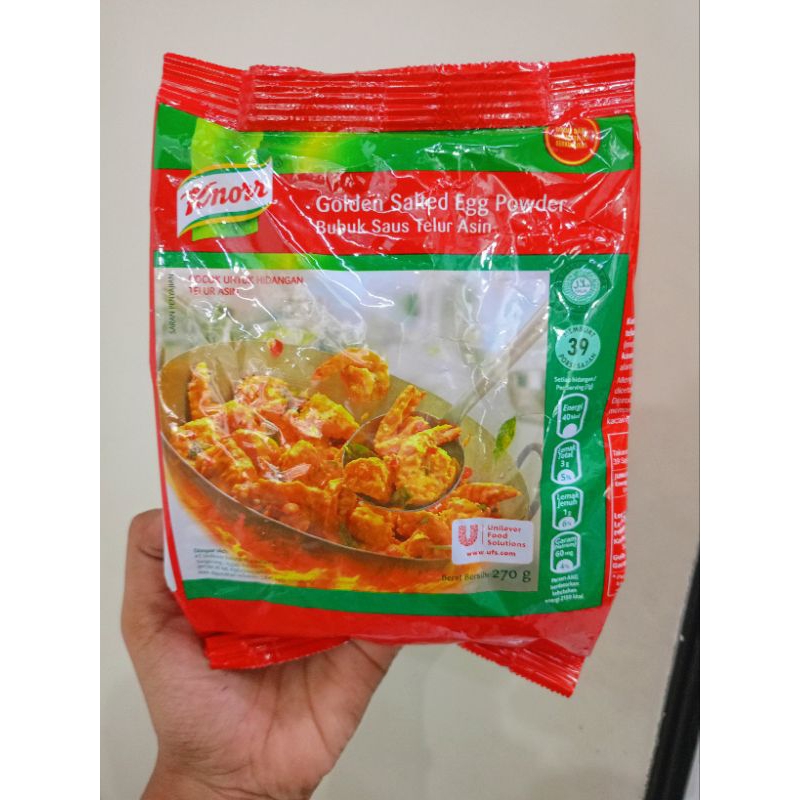 

KNORR SALTED EGG 270GR/SALTED EGG POWDER/bubuk telur asin