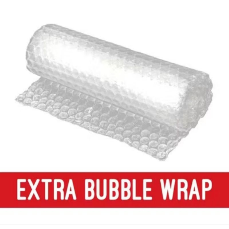 

Extra Bubble Wrap tambahan