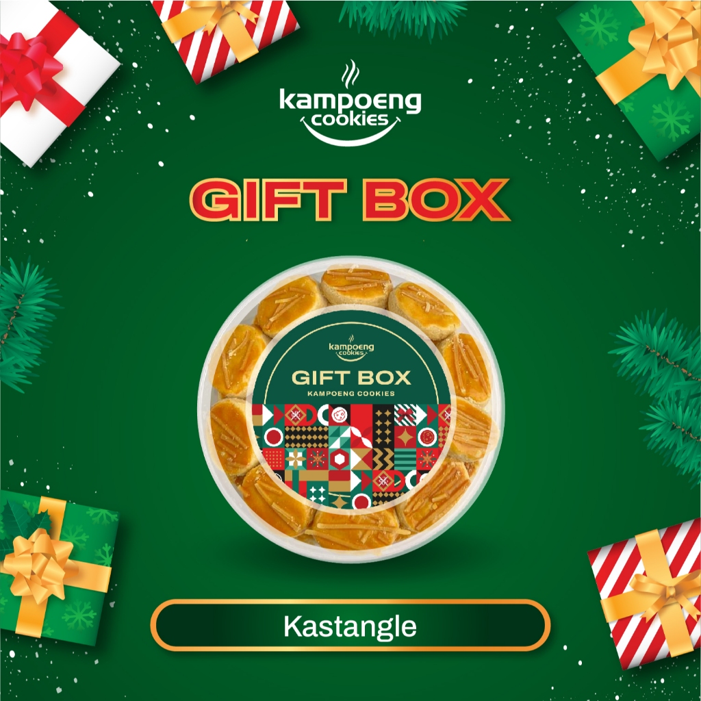 

Kue Kering Kastangel Premium Kampoeng Cookies 500 gram | Kue Kering Tahun Baru