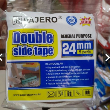 

Doubletape 24mm Murah Doubletape Pajero 1 inch