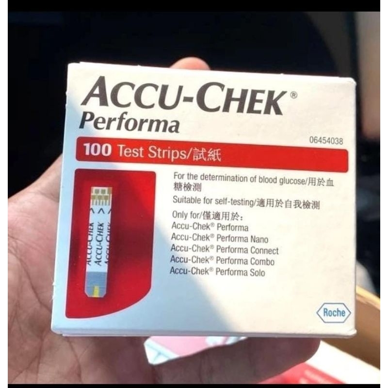 Roche Accu-Chek Performa Strip Gula Darah Accu Chek isi 100 Alat Cek Gula Darah