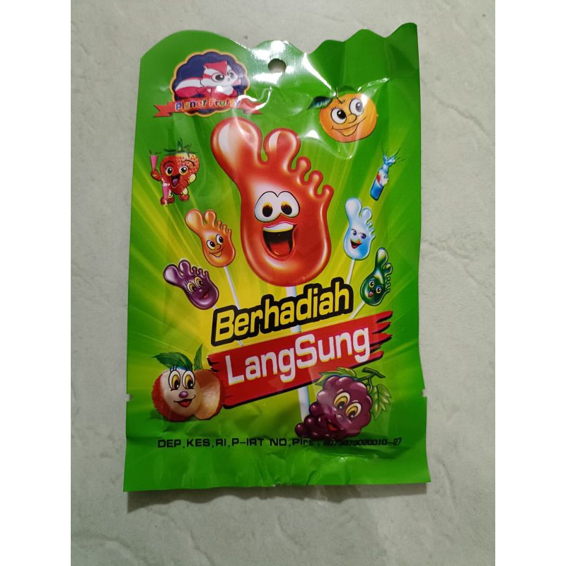 

permen kaki lolipop berhadiah isi 20 pcs