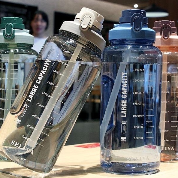 BOTOL MINUM / TEMPAT MINUM JUMBO 2400 ml BOTOL MINUM SPORT JUMBO