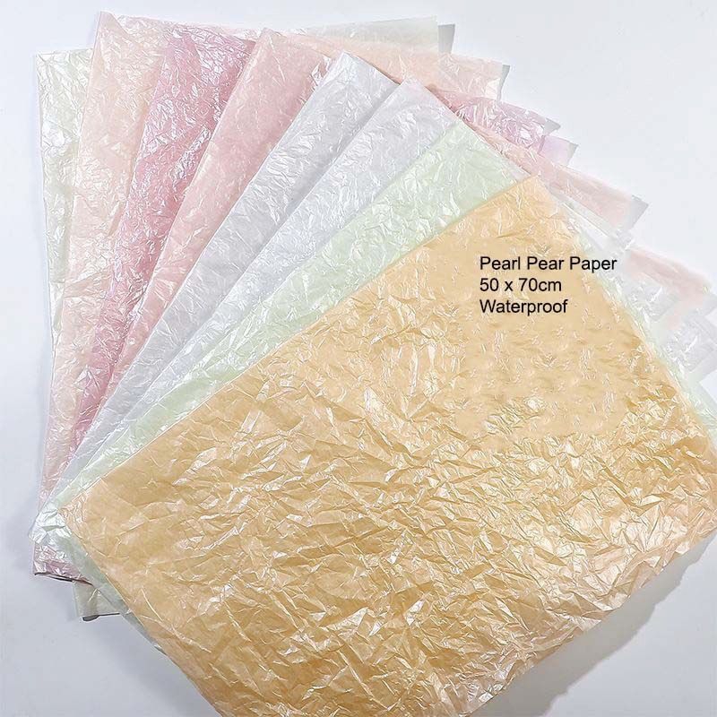 

kertas pearl Korea// wrapping flower// buket bunga