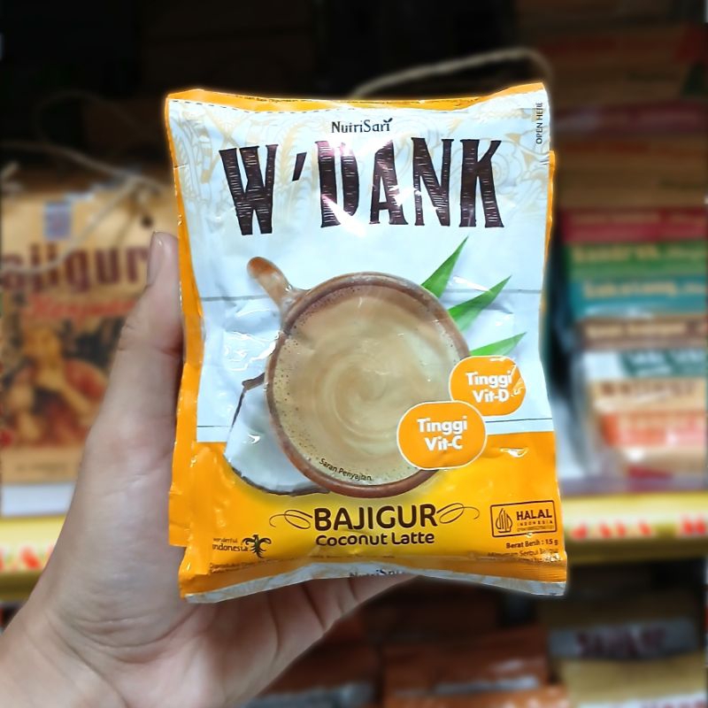 

Nutrisari W'dank Bajigur Isi 10 x 15gr