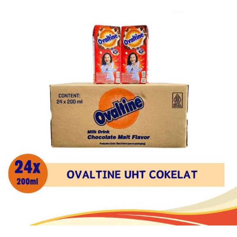 

OVALTINE 200ML DUS ( ISI 24 PCS )