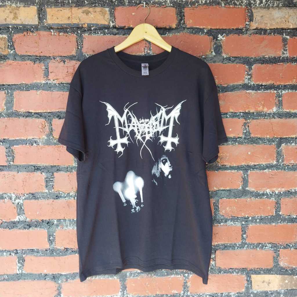 TSHIRT / KAOS BAND MAYHEM / ORIGINAL MERCH / BLACK METAL / OFFICIAL