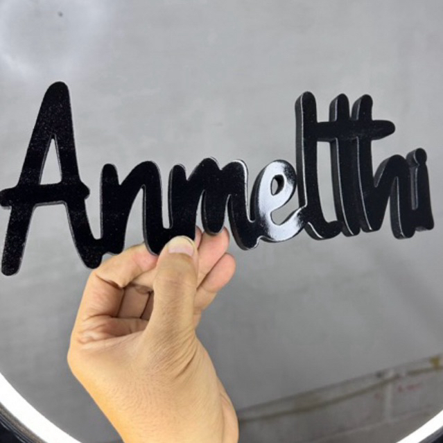 Ukiran huruf timbul / 5 cm Waterproof / Huruf 3D / Dekorasi huruf / Hiasan dinding / Papan nama / Hu