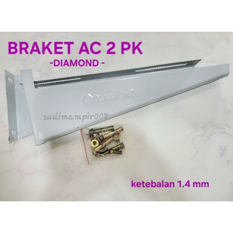 Braket AC outdoor 2pk Diamond - kingelectronicmedan