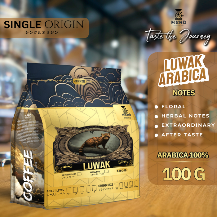 

KOPI ARABIKA GAYO LUWAK LIAR 100 GRAM SPECIALTY COFFEE