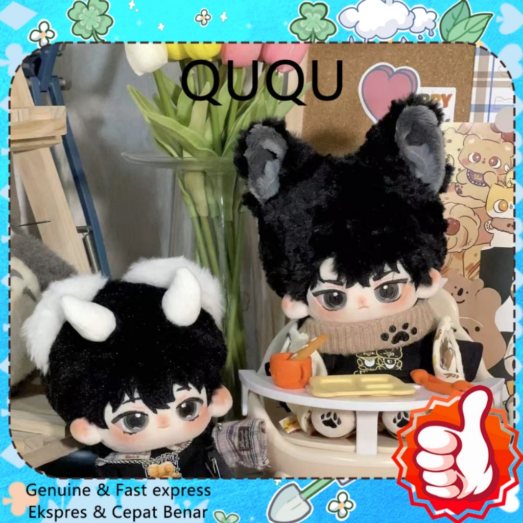 QUQU 20CM Omniscient Reader Kim Dokja Yoo Joonghyuk Attribute Cotton Doll baju boneka 20cm Dress up