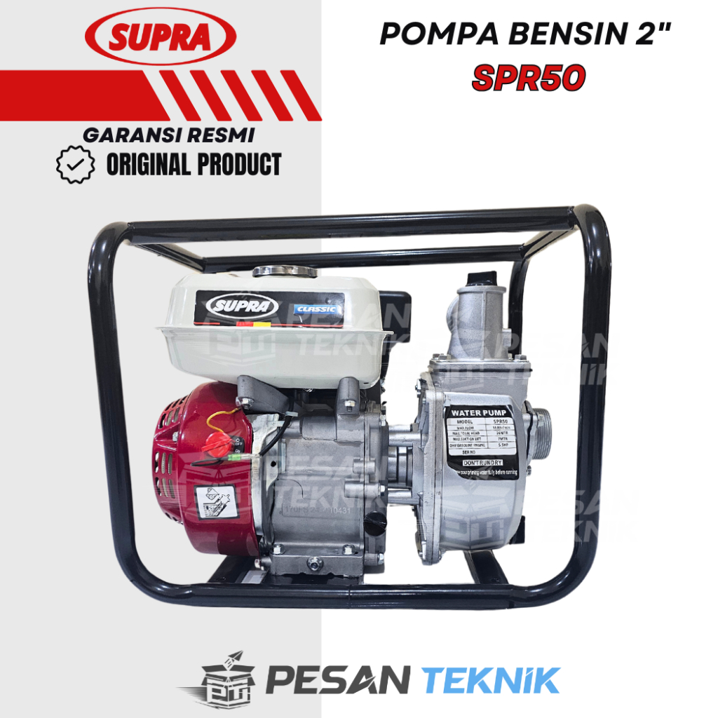 Mesin Pompa Air Bensin 2 inch Pompa irigasi Alkon SUPRA SPR50