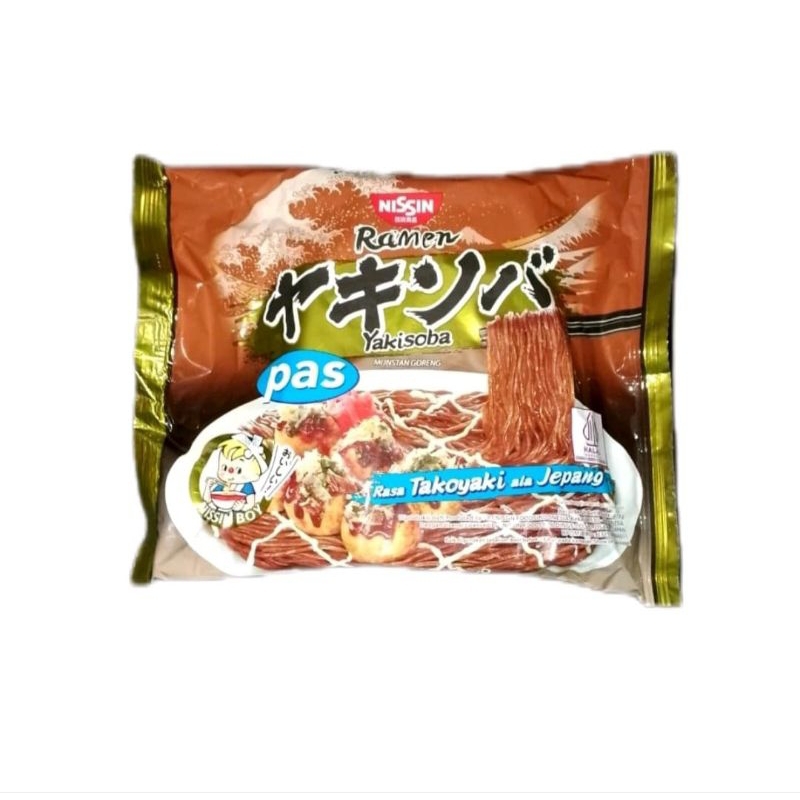 

Nissin Ramen Yakisoba Mie Instan Goreng Korea Rasa Takoyaki Jepang 104 gr