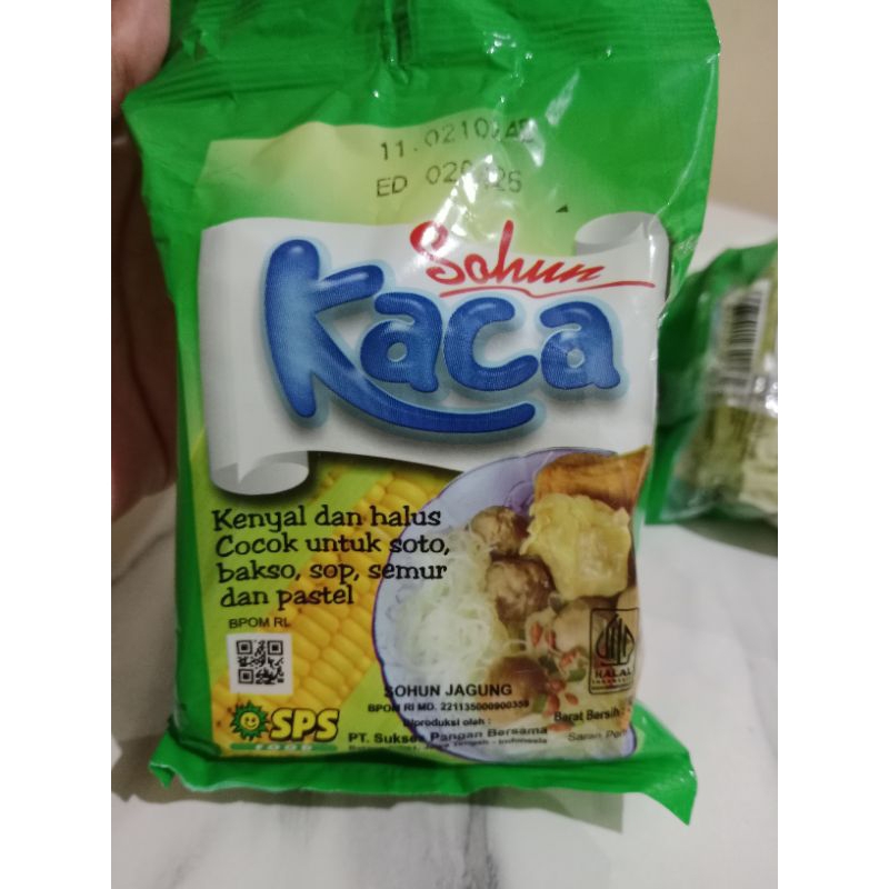 

Sohun Kaca 1 Renceng isi 5 Sachet