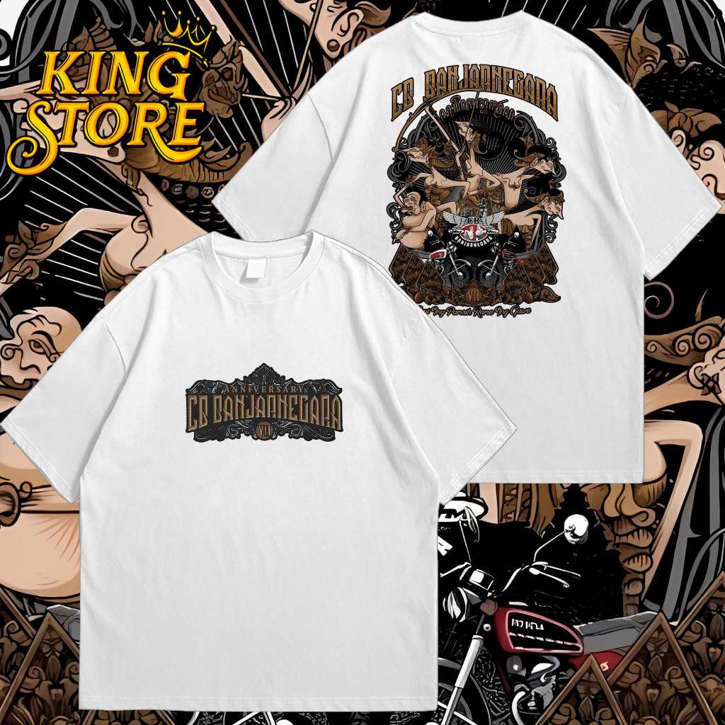 KAOS CB BANJARNEGARA COMBED 30S