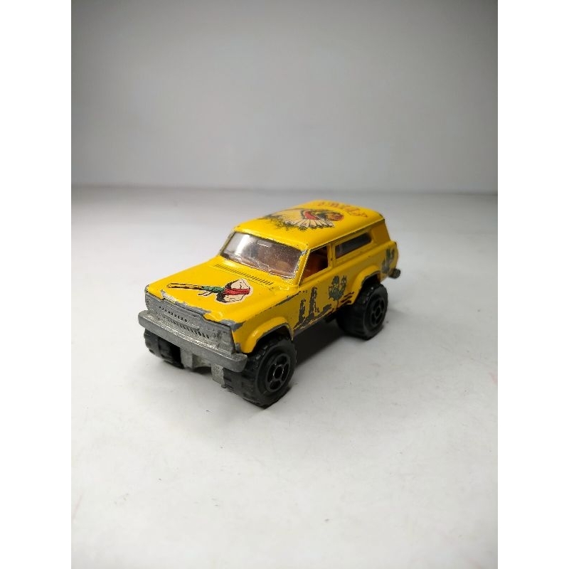Diecast Majorette 1990 #236 4x4 Jeep Cherokee - series 200 Movers VINTAGE LOOSE