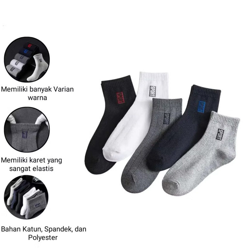 Kaos kaki kantoran Bisnis 1 Pasang pria kerja