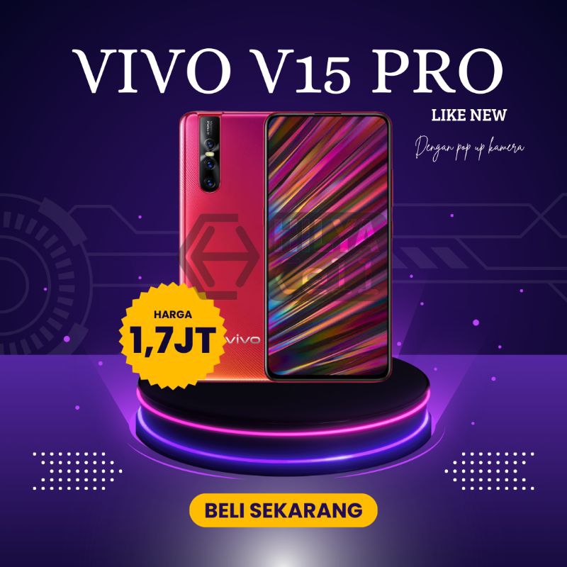 Vivo V15 PRO ORI SECOND MULUS | RAM 6/128GB | Siap Pakai