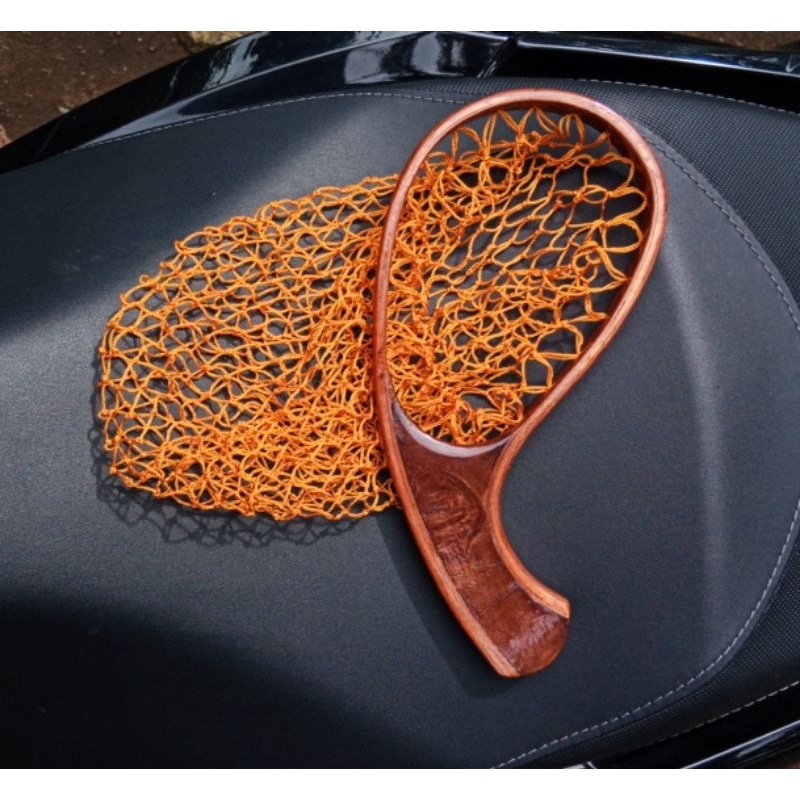 Mini Landing Net | Jaring Rajut Tangan