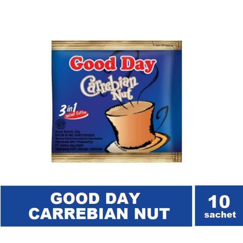 

Good Day CARREBIAN NUT 1 renceng [10pcs]