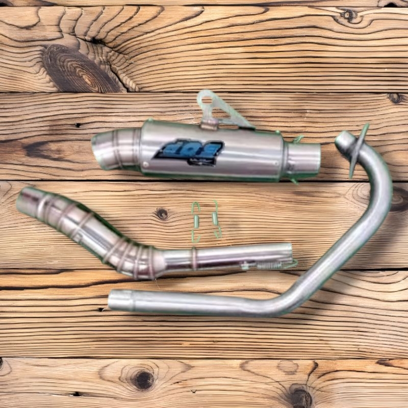 Knalpot dos fullsysteem vixion fu sonic mx king mx new r15 v2 v3 cbr150r cb new gsx150 viixion dll