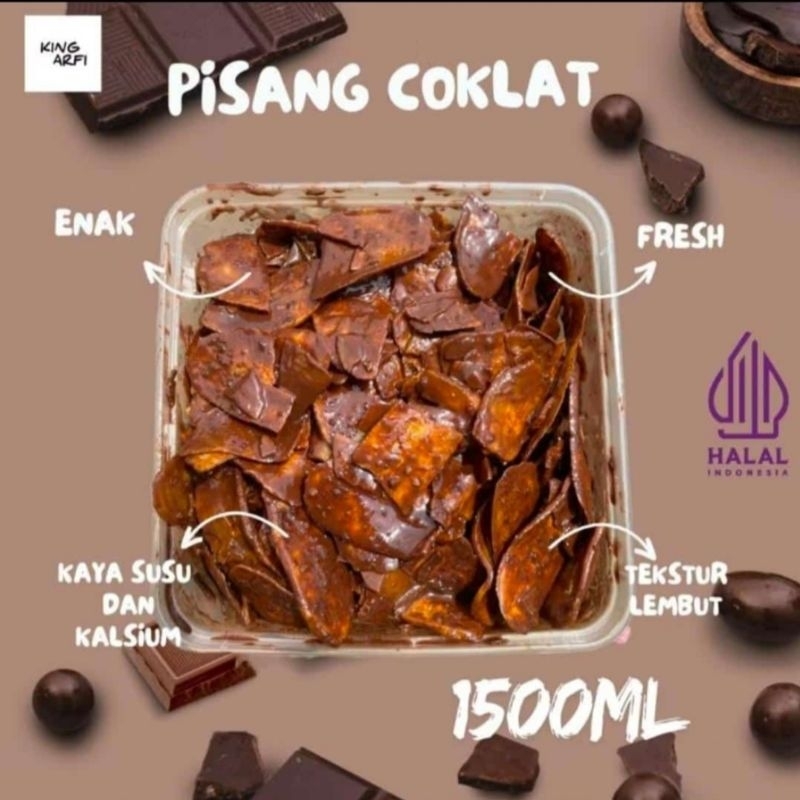 

pisang lumer coklat