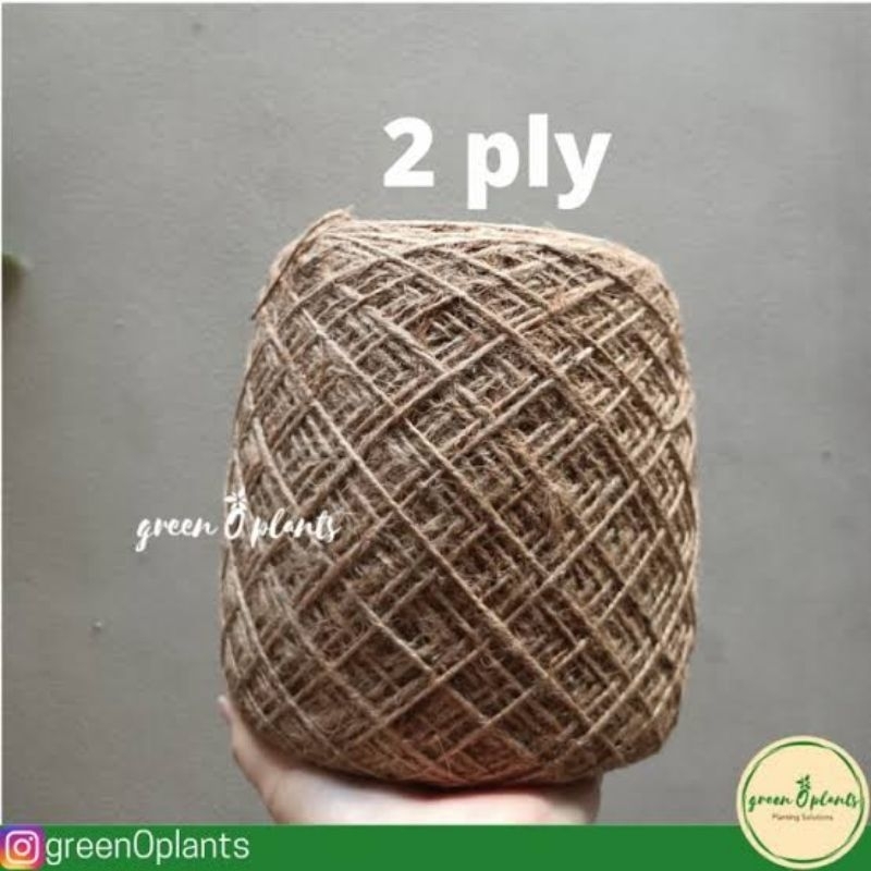 tali rami 2 ply gulungan besar ±500m tali goni