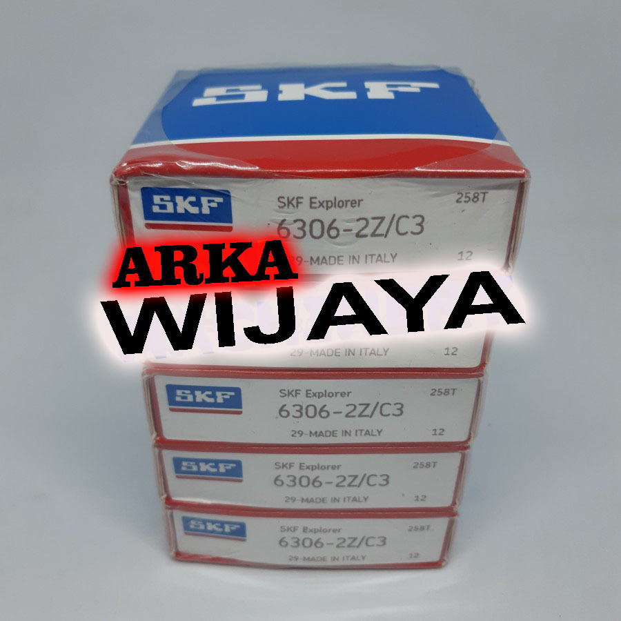 BEARING 6306 ZZ / 6306ZZ / 6306 2Z SKF C3 ITALY