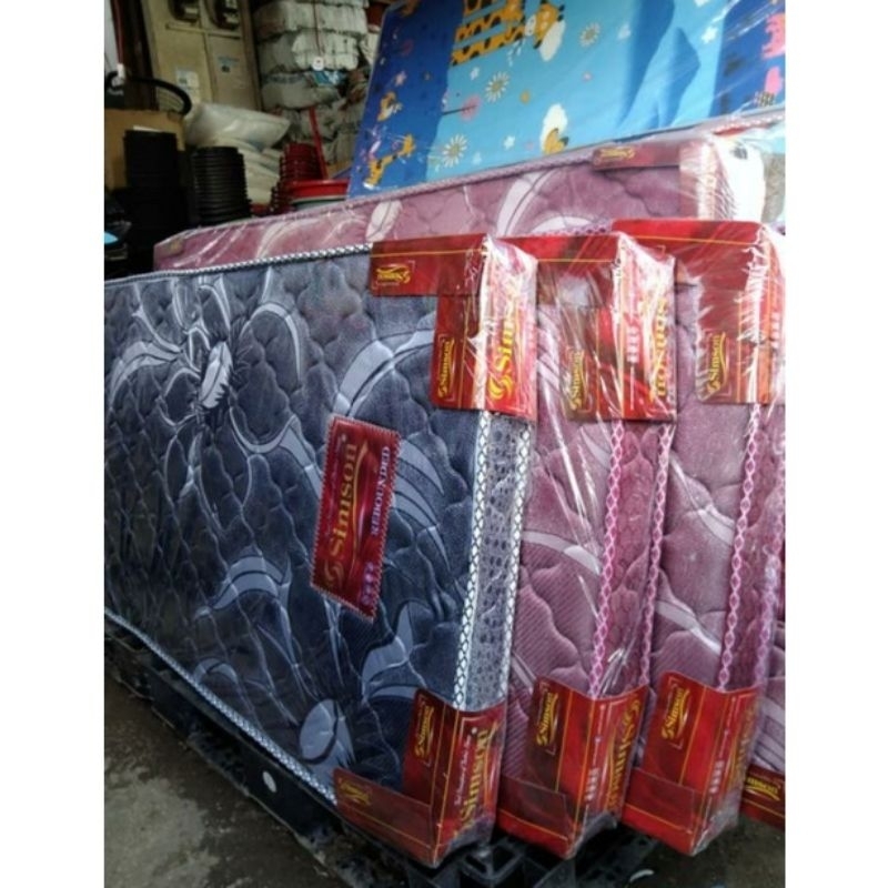Kasur Single Simson Full Busa Anti Kempes tebal 10cm BATAM