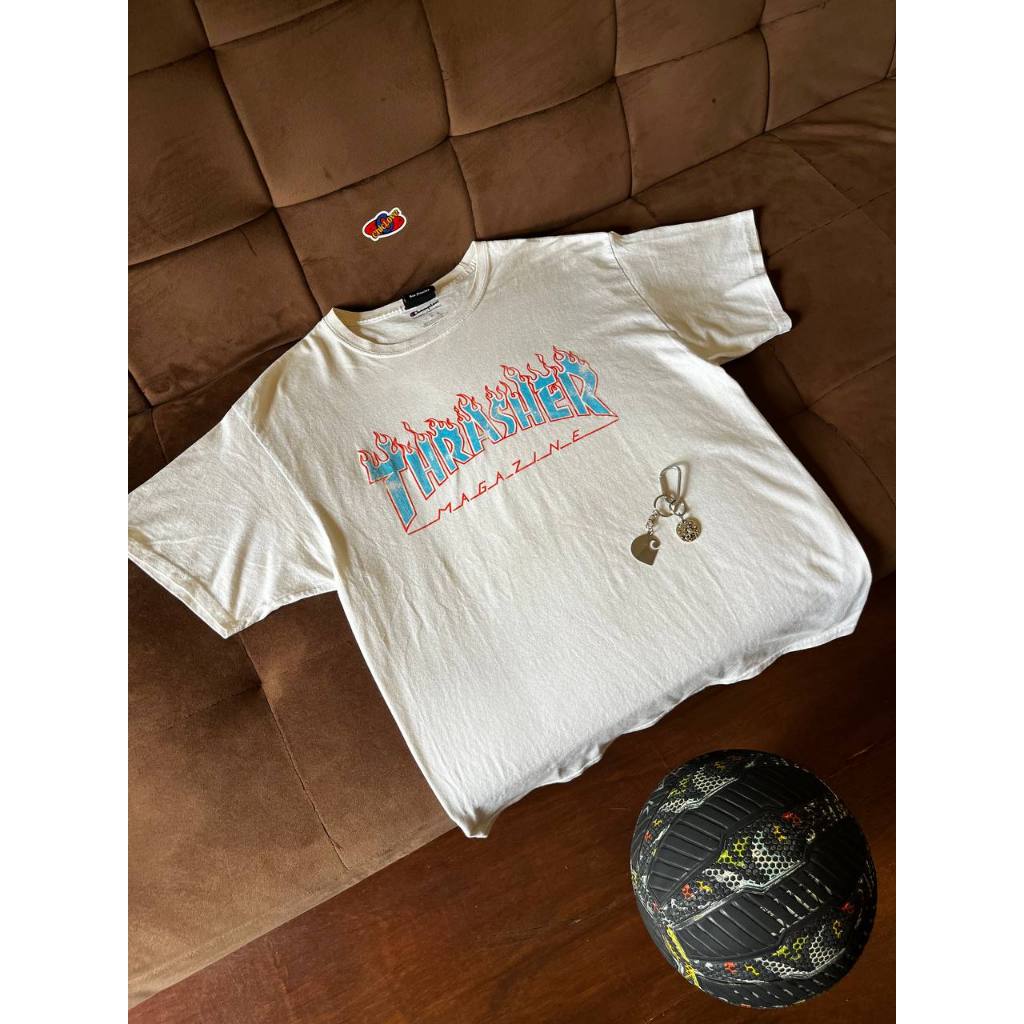 Chiclove - Tshirt Thrasher x Champion Second Preloved