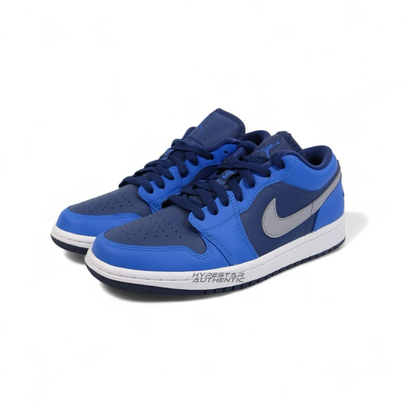 Air Jordan 1 Low Game Royal Blue Void Womens (100% Authentic)