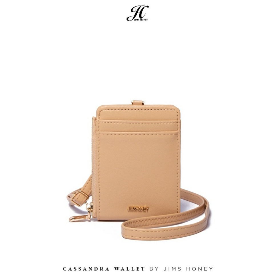 

Pasti Baru JIMS HONEY Cassandra Wallet Original Card Holder Lanyard Dompet Kartu Dompet Multifungsi
