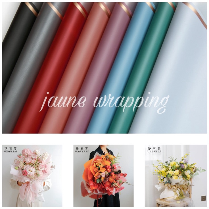 

Banyak Stock 1PAK2LEMBAR JBA Kertas Buket Bunga Flower Wrapping Paper Cellophane