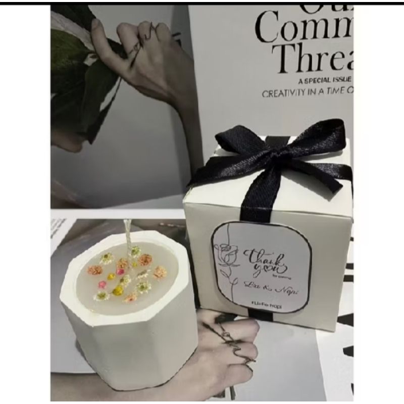 Lilin Aromaterapi Scented  Candle / souvenir pernikahan / Hampers / Candle Aroma