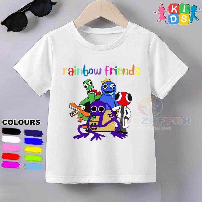 BAJU KAOS ANAK RAINBOW FRIENDS KAOS ANAK RAINBOW FRIENDS