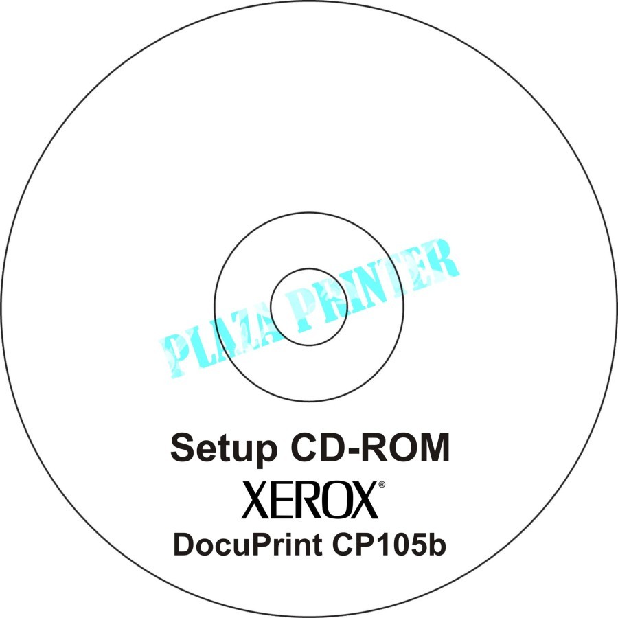 CD Driver Printer Xerox DocuPrint CP105b