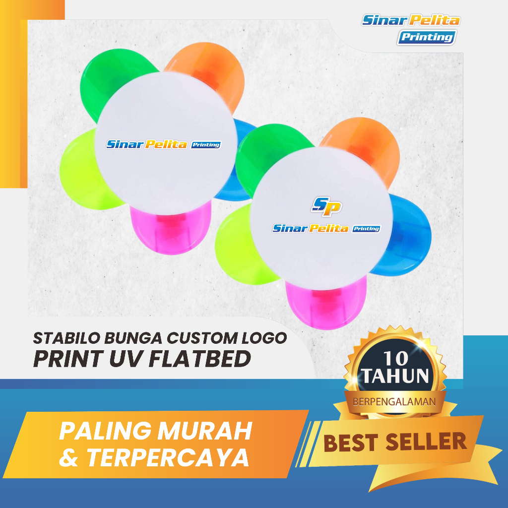 

Highlighter 5 Warna Custom Tulisan dan Logo | Highlighter Souvenir