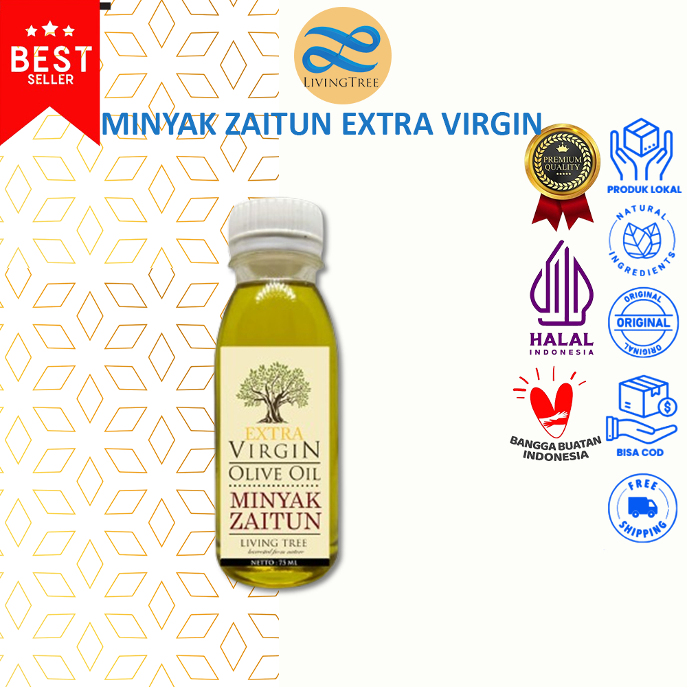 

120Ml Minyak Zaitun Extra Virgin Olive Oil LivingTree | Bisa diminum